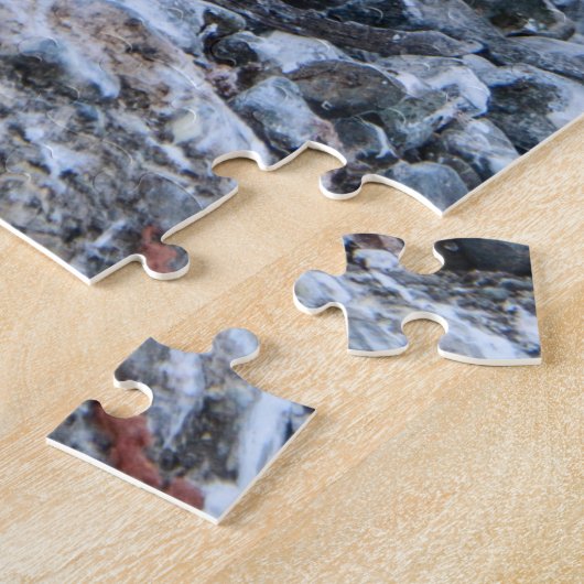 Nesting Penguin and Chicks On Ice Puzzle (Seite)