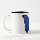 Nestira Marpho Schmetterling Zweifarbige Tasse (Links)
