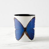 Nestira Marpho Schmetterling Zweifarbige Tasse (Mittel)