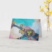 Nestnotecard Karte (Gelbe Blume)