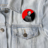 Nestor Makhno Anarcho-Kommunist Button (Beispiel)