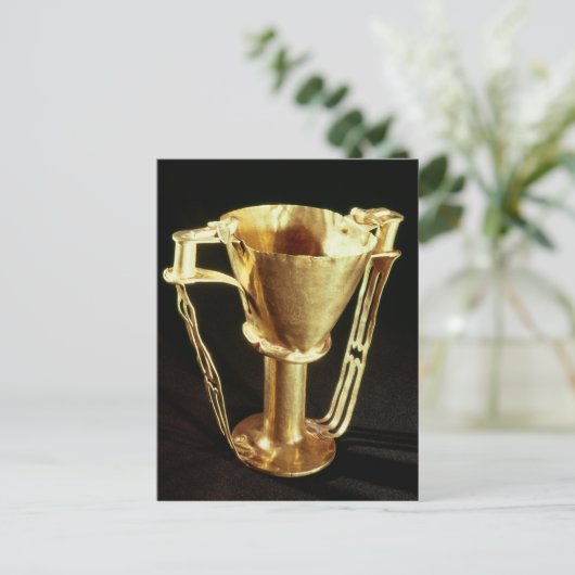 Nestor's cup, Mycenae, c.1550-1500 v. Chr. Postkarte (Stehend Vorderseite)