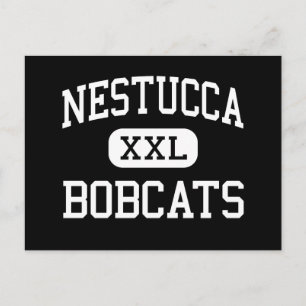 Nestucca - Bobcats - Hoch - Cloverdale Oregon Postkarte