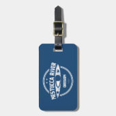 Nestucca River Oregon Kayaking Gepäckanhänger (Vorderseite vertikal)