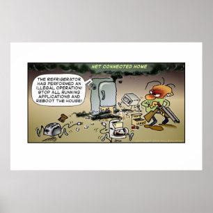 Net Connected Zuhause Poster