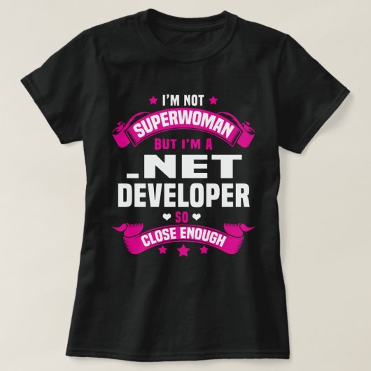 .Net Developer T-Shirt (Design vorne)