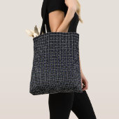 Net Pattern 11.black.wx4.5k Black BG Tasche (Von Nahem)