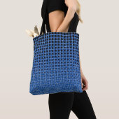 Net Pattern 11.black.wx4.5k Blue BG Tasche (Von Nahem)