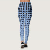 Net Pattern 11.black.wx4.5k LBlue BG Leggings (Rückseite)