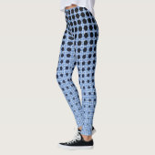 Net Pattern 11.black.wx4.5k LBlue BG Leggings (Links)