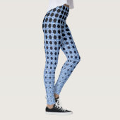 Net Pattern 11.black.wx4.5k LBlue BG Leggings (Rechts)