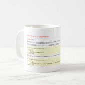 .NET Server-Fehler Kaffeetasse (Vorderseite Links)
