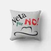 Neta que No! Kissen (Vorderseite)