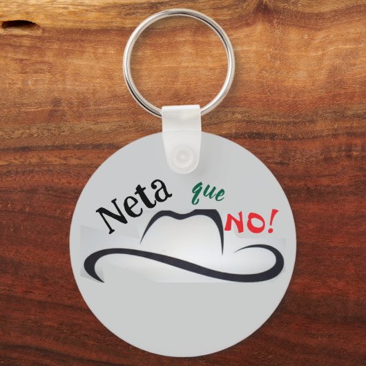 Neta que No! Schlüsselanhänger (Rückseite)