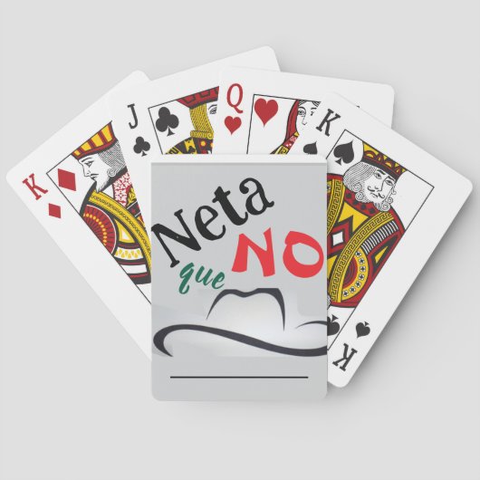 Neta que No! Spielkarten (Rückseite)
