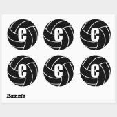 Netball Center, C, Netball Team Stickers (Blatt)