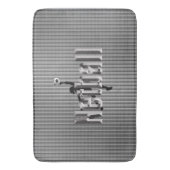 Netball Das Spiel, Memory Foam Bathmat Badematte (Vorderseite Vertikal)