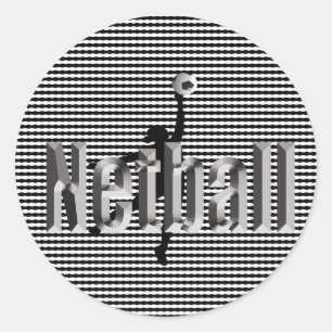 Netball Das Spiel, Runde Sticker