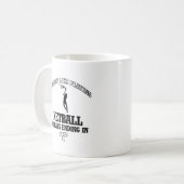 NETBALL-Entwürfe Kaffeetasse (Vorderseite Links)