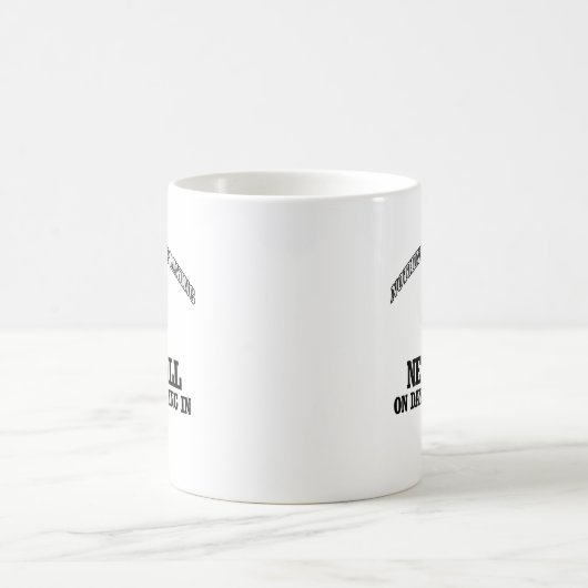 NETBALL-Entwürfe Kaffeetasse (Mittel)
