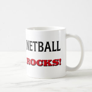Netball-Felsen Kaffeetasse