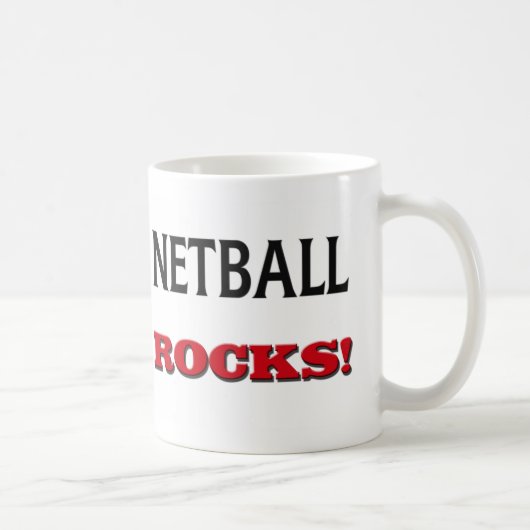 Netball-Felsen Kaffeetasse (Rechts)