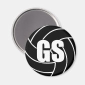 Netball Goal Shooter Magnet (Vorderseite/Rückseite)