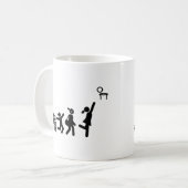 Netball Kaffeetasse (Vorderseite Links)