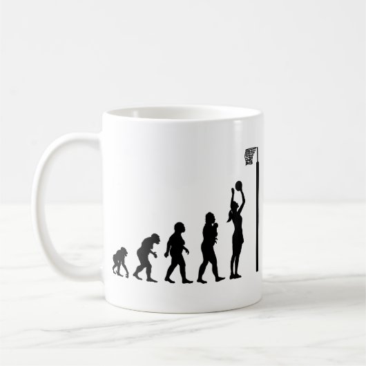 Netball Kaffeetasse (Links)
