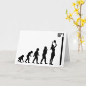 Netball Karte (Gelbe Blume)