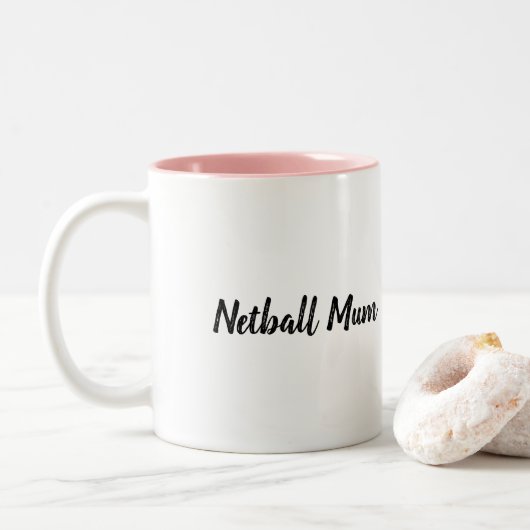 Netball Mum Australia Tasse Gift (Mit Donut)
