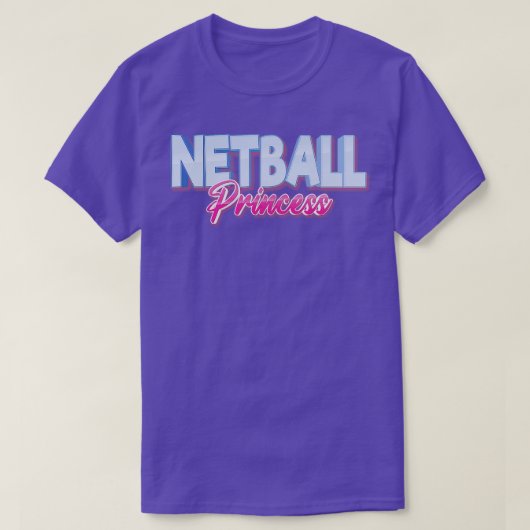 Netball Princess T-Shirt (Design vorne)