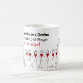 Netball-Spieler-Positionen mit lustigem Zitat Kaffeetasse (Mittel)
