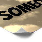 Netball-Spieler praktizieren Motivierend Zitat Poster (Ecke)