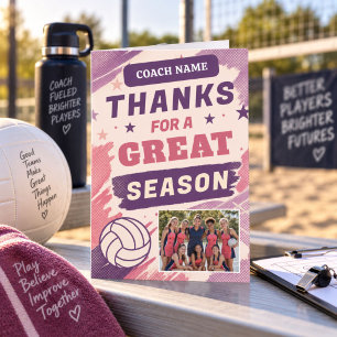 Netball-Trainer Danke für eine großartige Saison T