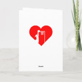 Netball-Zug-Weihnachtsgruß Feiertagskarte (Rückseite)