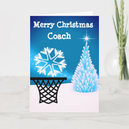 Netball-Zug-Weihnachtsgruß Feiertagskarte