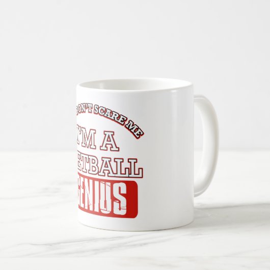 Netballgenie Kaffeetasse (VorderseiteRechts)