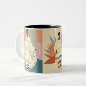 Netela Zweifarbige Tasse (Vorderseite Links)