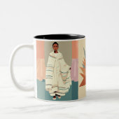 Netela Zweifarbige Tasse (Links)