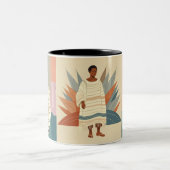 Netela Zweifarbige Tasse (Mittel)