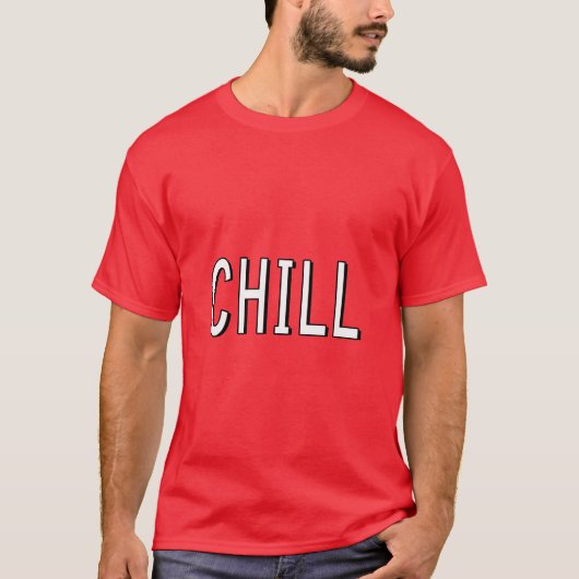 Netflix und Chill lustiges Sprichwort T-Shirt (Vorderseite)