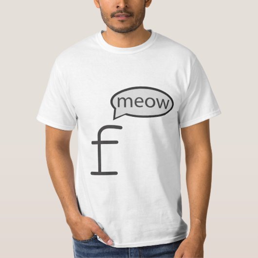 NetHack Katze T-Shirt (Vorderseite)
