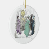 Netherfeld-Pfad - Jane Austen Pride & Prejudice Keramik Ornament (Rechts)