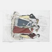 Netherfield Party Ankunft - Pride & Prejudice Geschirrtuch (Horizontal)