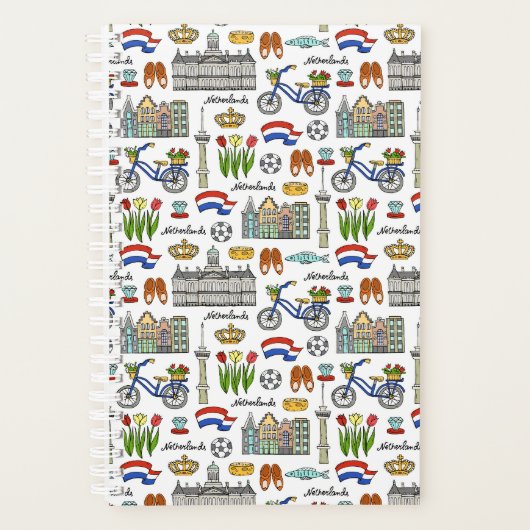 Netherland-Doodle-Muster Planer (Vorderseite)