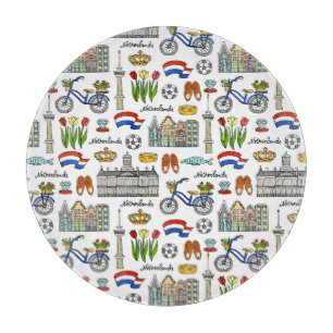 Netherland-Doodle-Muster Schneidebrett