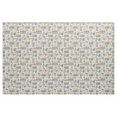 Netherland Gekritzel-Muster Stoff (Fat Quarter (45,7 x 55,9 cm))