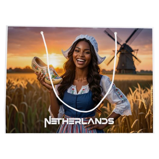 NETHERLANDS - DUTCH GROßE GESCHENKTÜTE (Rückseite)