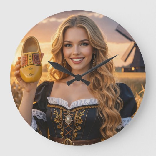 NETHERLANDS - DUTCH GROßE WANDUHR (Vorderseite)